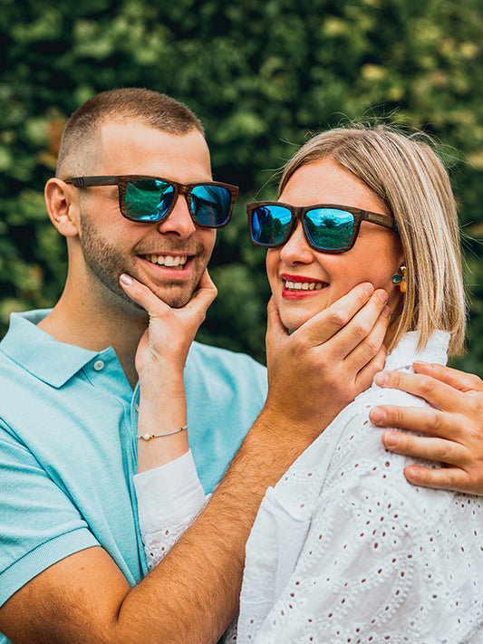 Lunettes de Soleil en Bois UV400 Unisexe - Ballota