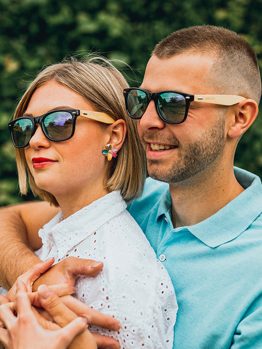 Lunettes de Soleil en Bois UV400 Unisexe - Koto