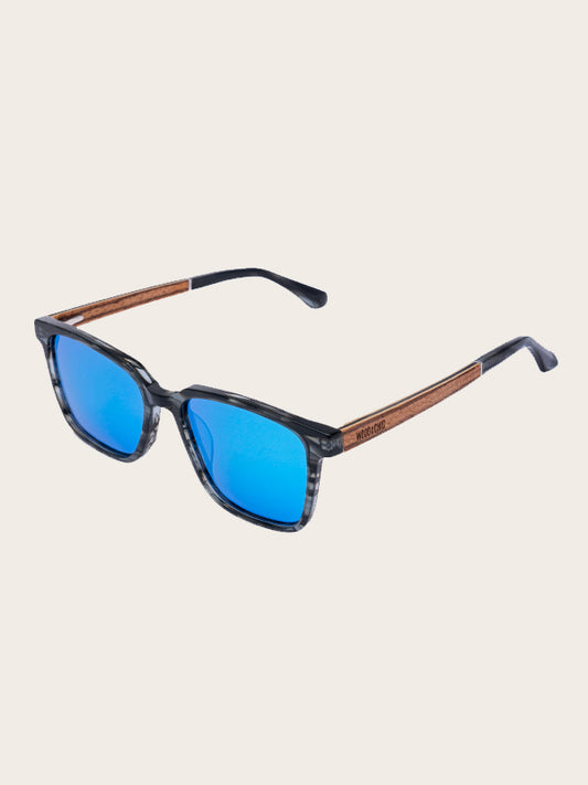 Lunettes de Soleil en Bois UV400 Unisexe - Diania