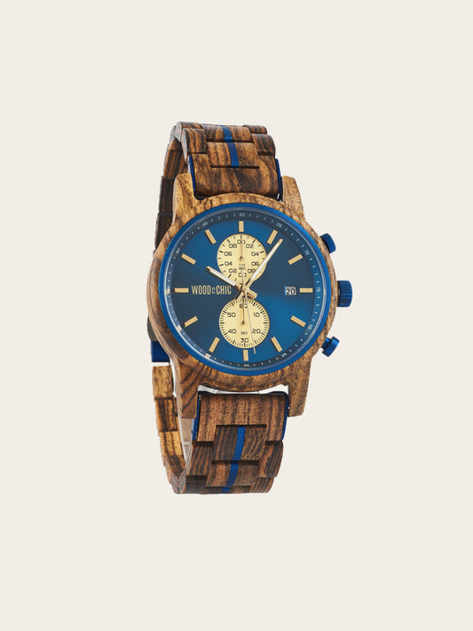 Montre en Bois Homme à Quartz - Henné
