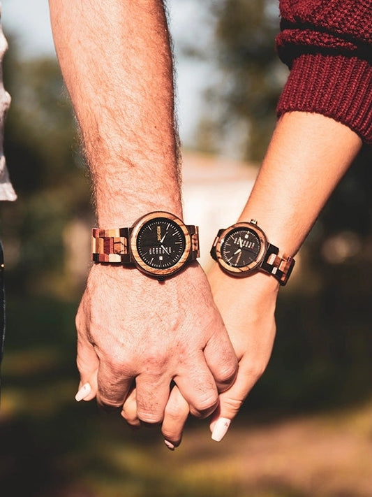 Montre en Bois Homme à Quartz - Quercus