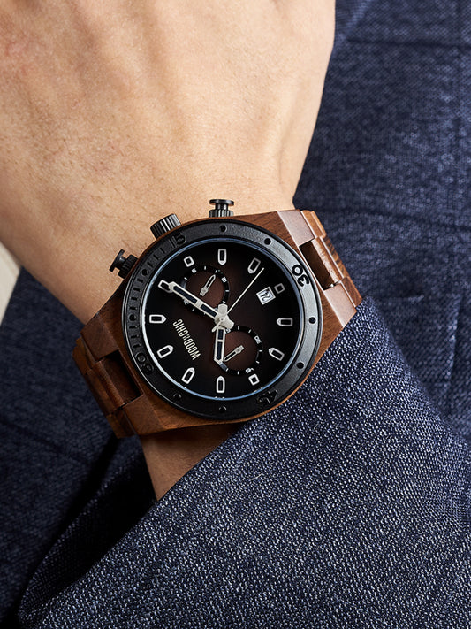 Montre en Bois Homme à Quartz - Seringat