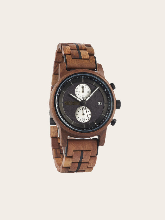 Montre en Bois Homme à Quartz - Stewartia