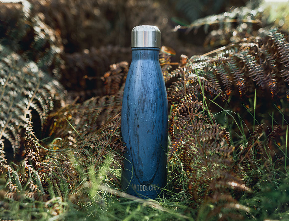 Bouteille isotherme effet bois Kauri