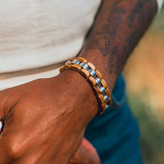 bracelet en bois woodandchic