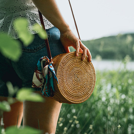 sac en osier rond woodandchic