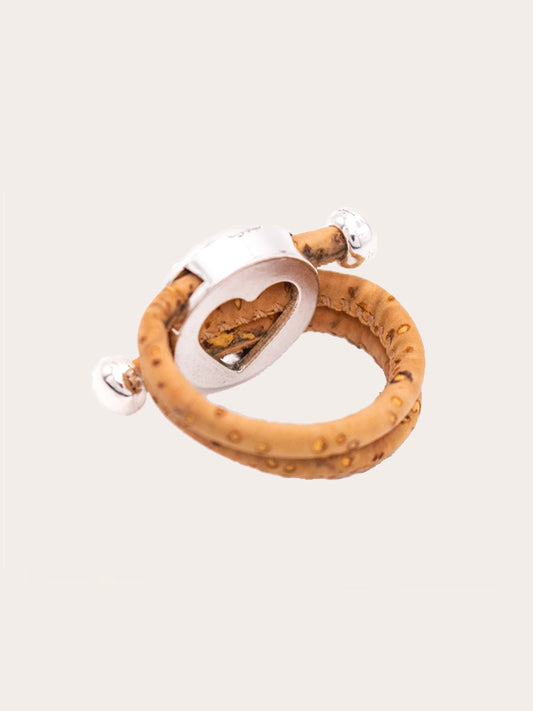 Bague en Liège Femme - Pline - Wood&Chic