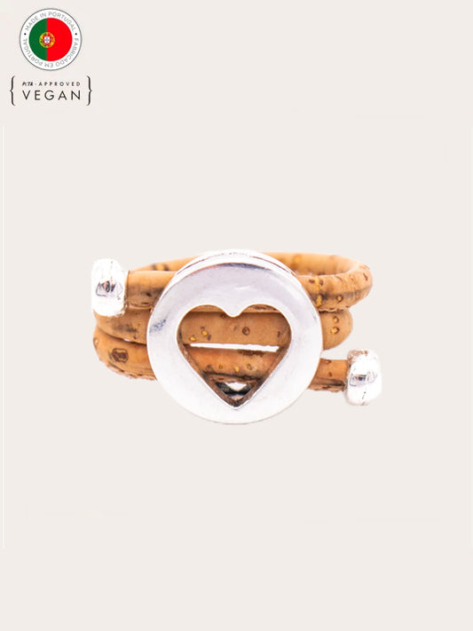 Bague en Liège Femme - Pline - Wood&Chic