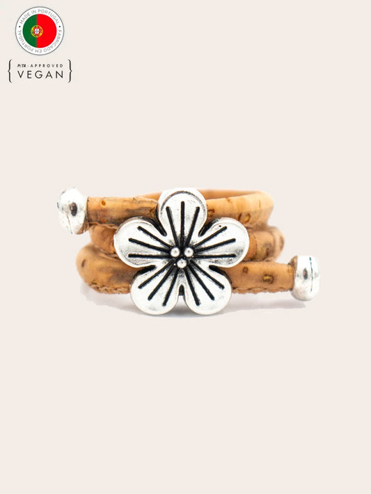 Bague en Liège Femme - Xanthoceras - Wood&Chic