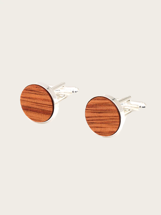 Boutons de manchette en bois - Hoya - Wood&Chic