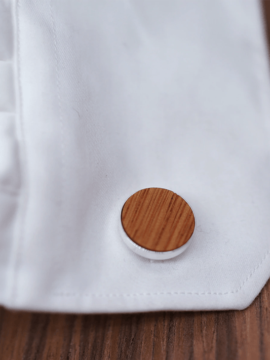 Boutons de manchette en bois - Hoya - Wood&Chic