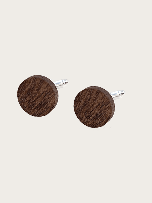 Boutons de manchette en bois - Laurier - Wood&Chic