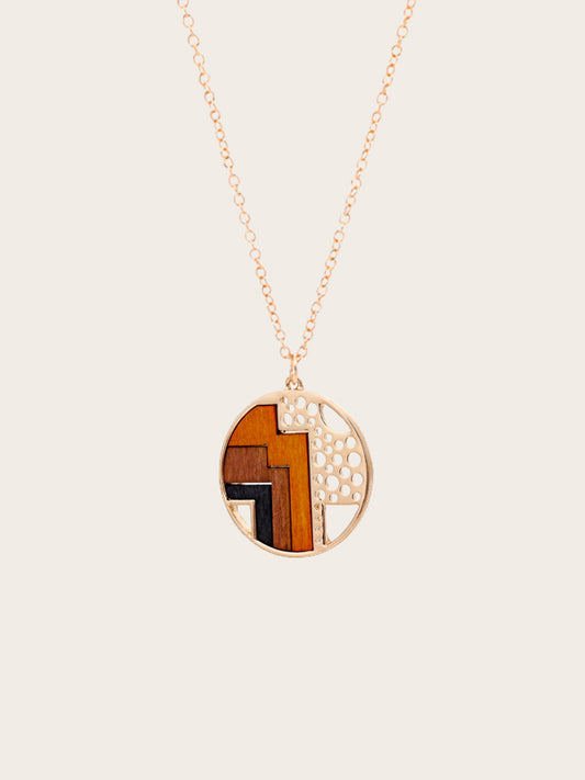 Collier en Bois Femme - Orpin - Wood&Chic