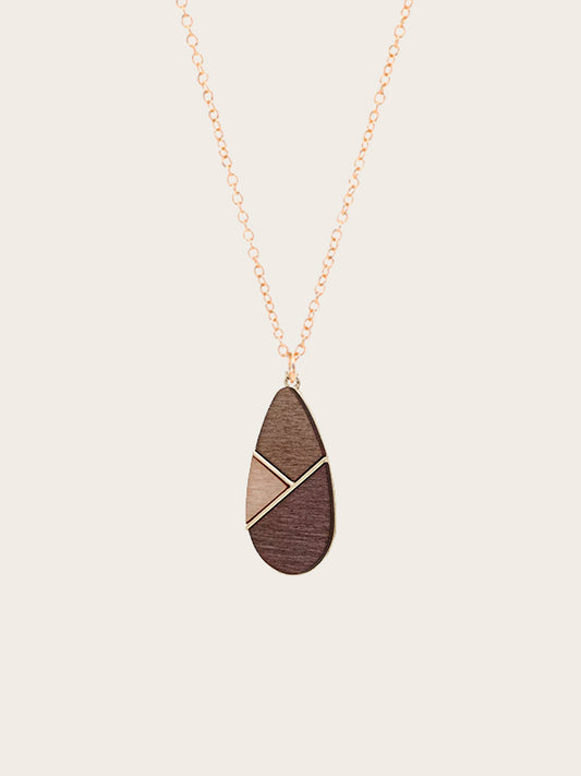 Collier en Bois Femme - Pyrole - Wood&Chic