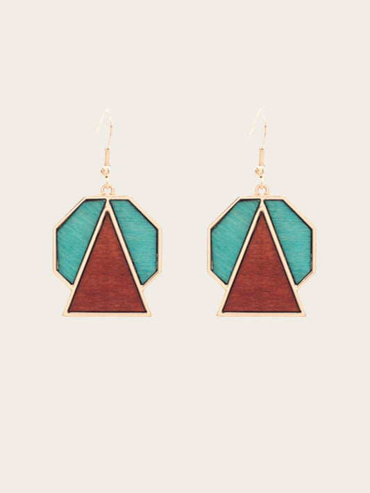 Boucles d'Oreilles en Bois Femme - Acoce - Wood&Chic