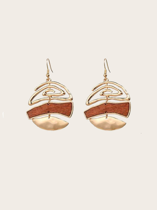 Boucles d'Oreilles en Bois Femme - Ononis - Wood&Chic