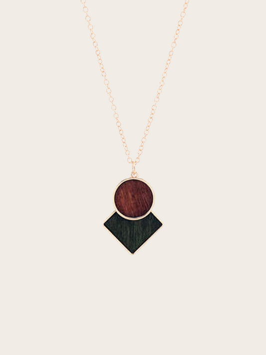 Collier en Bois Femme - Scille - Wood&Chic