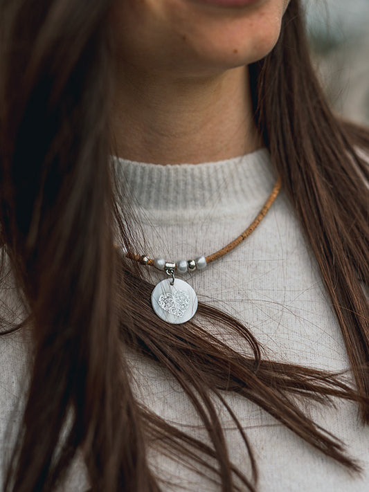 Collier en Liège Femme - Sureau - Wood&Chic