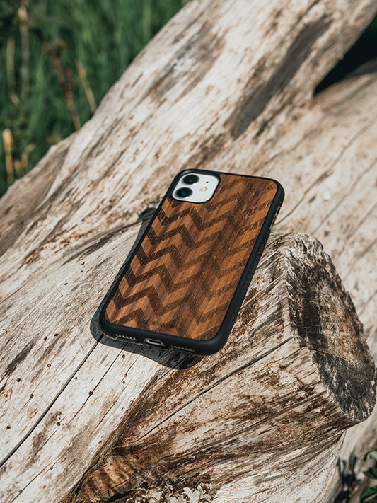 Coque en Bois iPhone - Mimosa - Wood&Chic