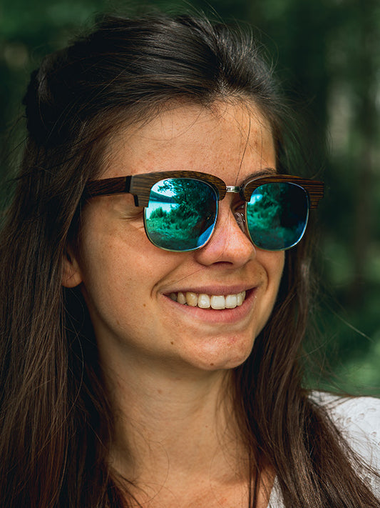 Lunettes de Soleil en Bois UV400 Unisexe - Filao - Wood&Chic