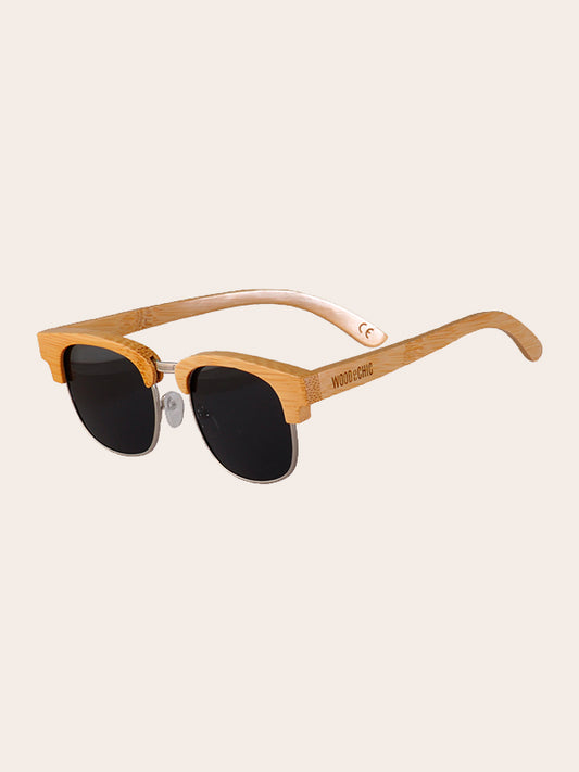 Lunettes de Soleil en Bois UV400 Unisexe - Myrte - Wood&Chic
