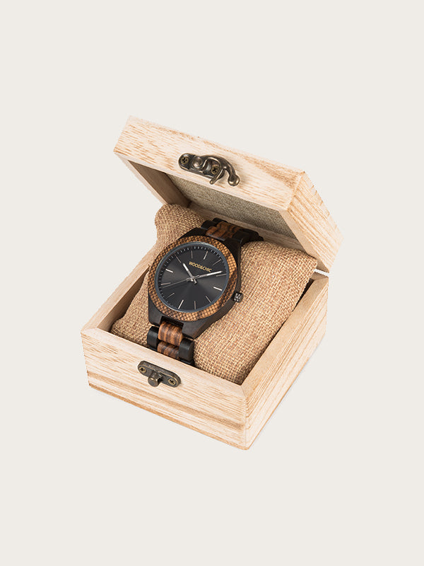 Montre en Bois Homme à Quartz - Agave - Wood&Chic Montre en Bois Homme à Quartz - Agave - Wood&Chic