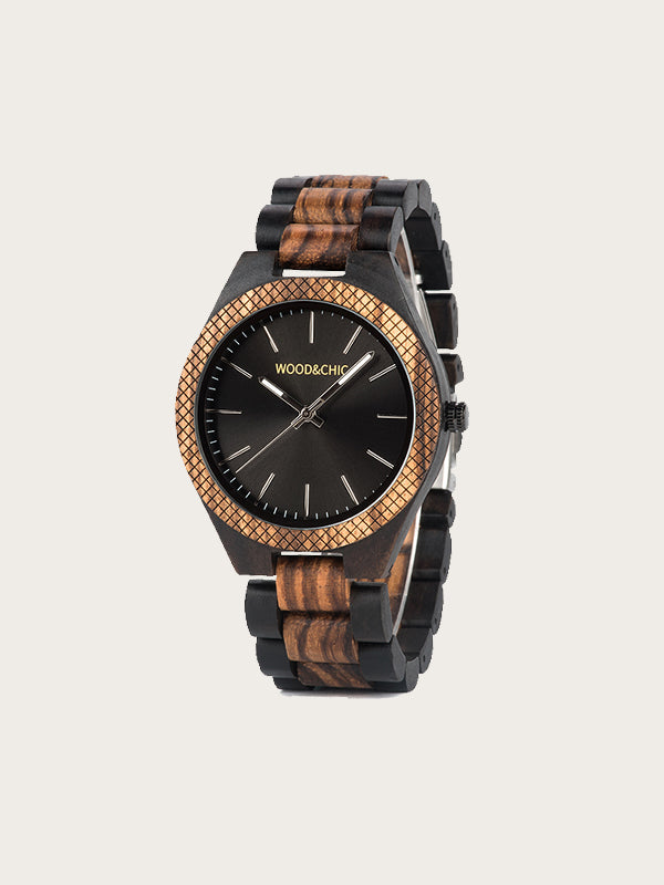 Montre en Bois Homme à Quartz - Agave - Wood&Chic