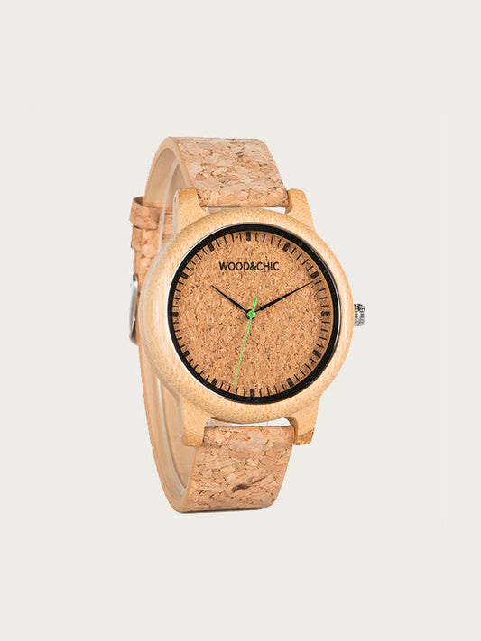 Montre en Bois Homme à Quartz - Liège - Wood&Chic