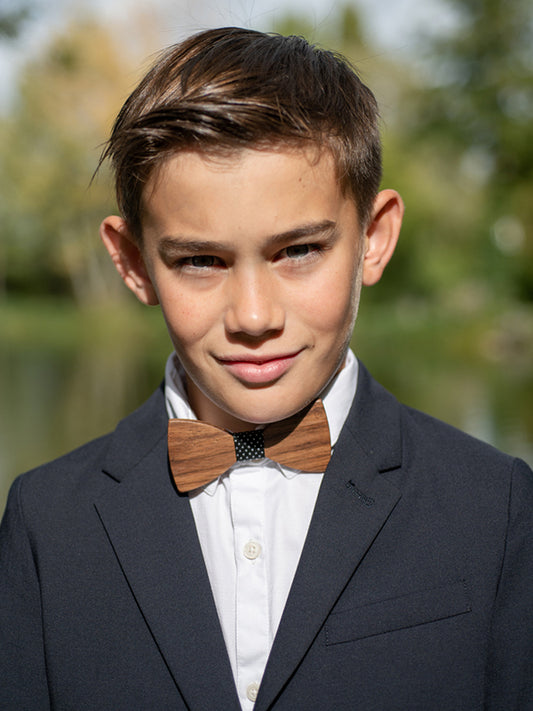 Noeud Papillon en Bois Enfant - Jojoba - Wood&Chic