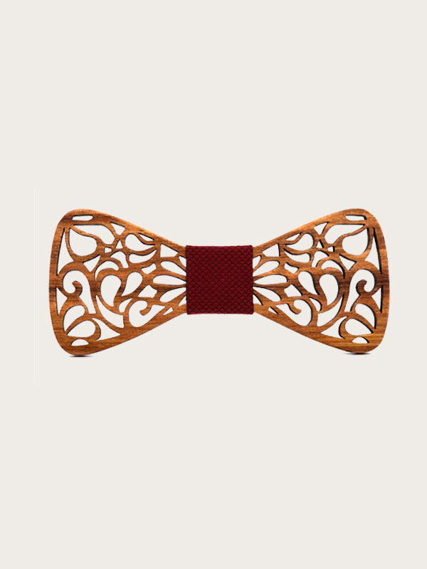 Noeud Papillon en Bois Homme - Camelia - Wood&Chic