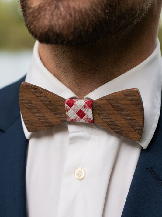 Noeud Papillon en Bois Homme - Weigelia - Wood&Chic