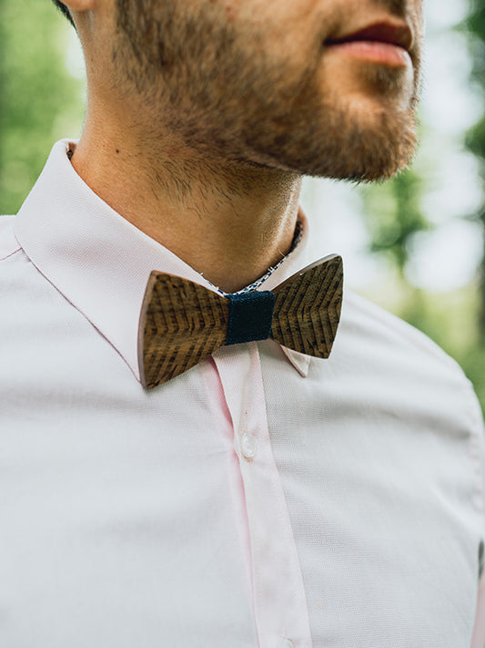 Noeud Papillon En Bois Homme - Micocoulier - Wood&Chic