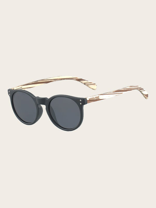 Lunettes de Soleil en Bois UV400 Unisexe - Asparagus - Wood&Chic