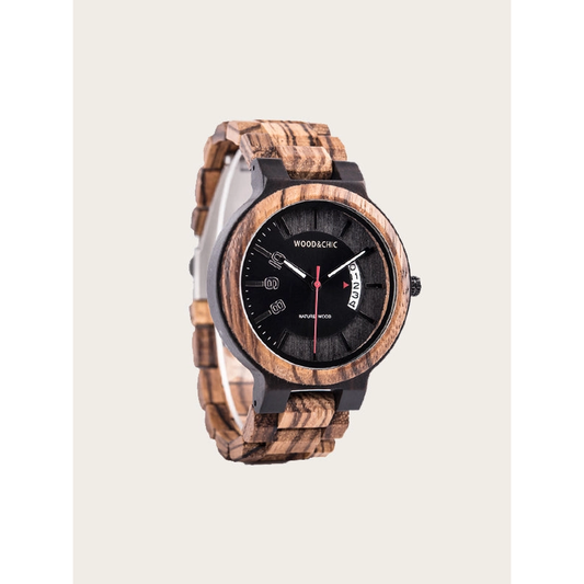 Montre en Bois Homme à Quartz - Tasmannia