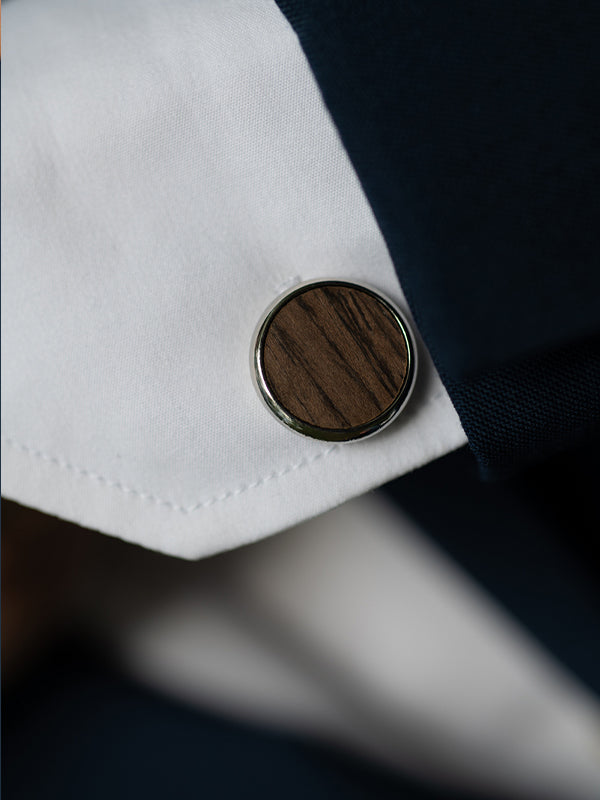 Coffret Noeud Papillon en Bois + Boutons de manchette en Bois Homme - Aralia - Wood&Chic
