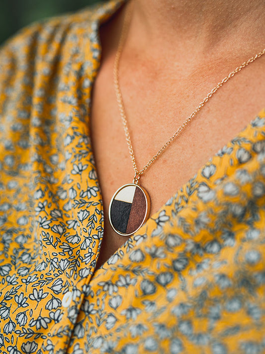 Collier en Bois Femme - Carillon