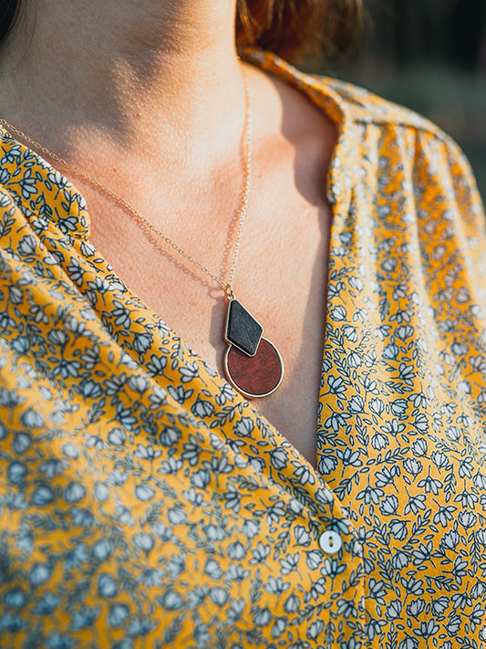 Collier en Bois Femme - Ficaire