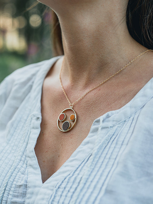 Collier en Bois Femme - Gesse