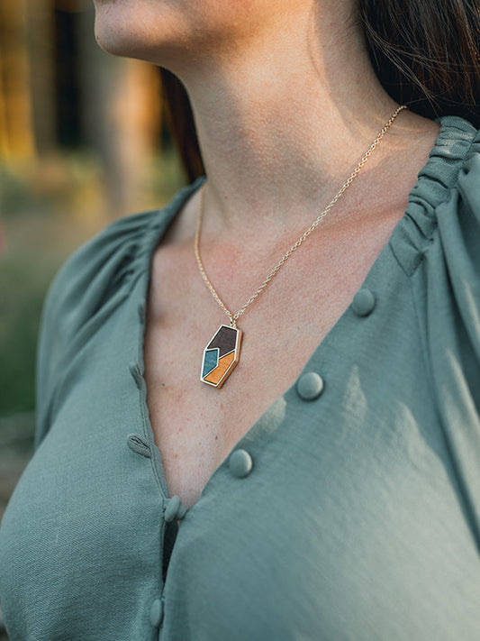 Collier en Bois Femme - Oxalis