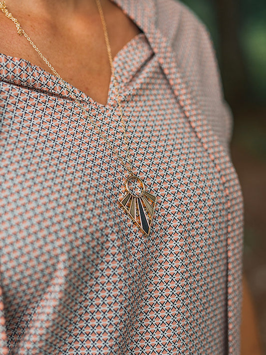 Collier en Bois Femme - Jonc