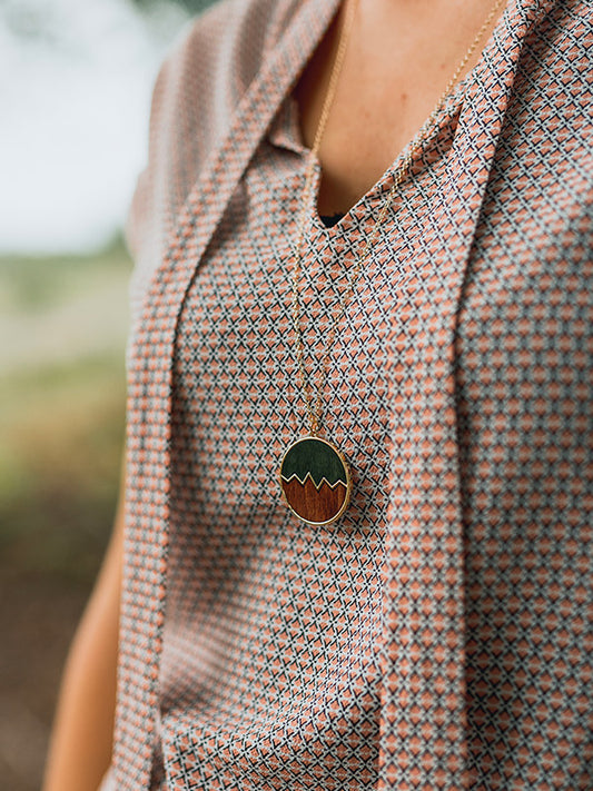 Collier en Bois Femme - Lamier