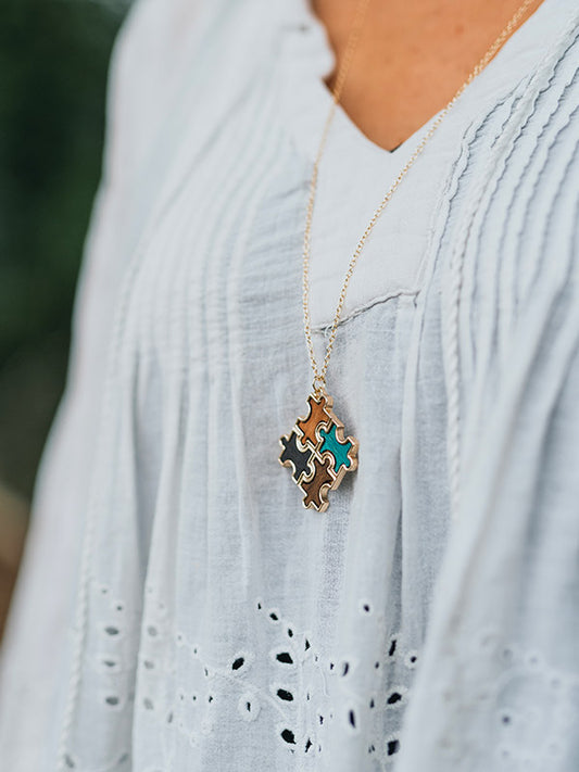 Collier en Bois Femme - Orlaya