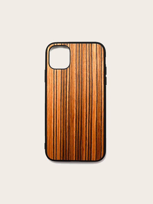 Coque en Bois iPhone - Lilas