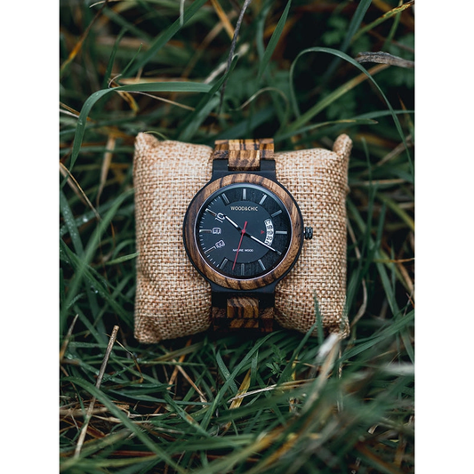 Montre en Bois Homme à Quartz - Tasmannia