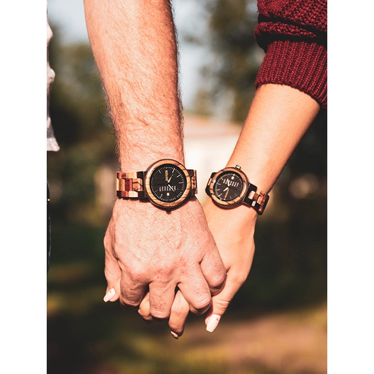 Montre en Bois Homme à Quartz - Quercus