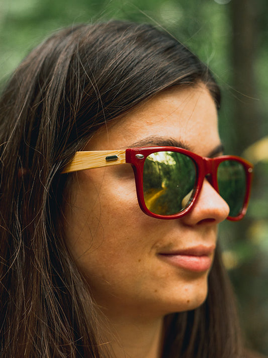 Lunettes de Soleil en Bois UV400 Unisexe - Alisma