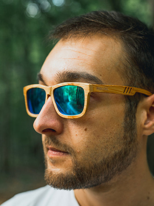 Lunettes de Soleil en Bois UV400 Unisexe - Campanula