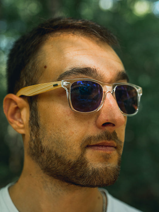 Lunettes de Soleil en Bois UV400 Unisexe - Lycopsis