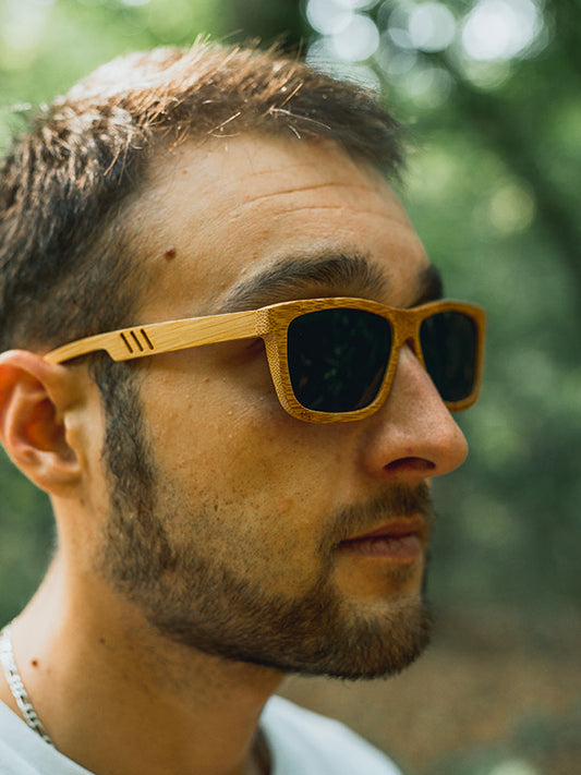 Lunettes de Soleil en Bois UV400 Unisexe - Orchis