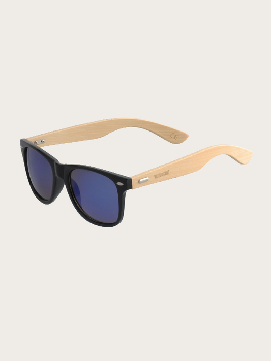 Lunettes de Soleil en Bois UV400 Unisexe - Cognassier - Wood&Chic